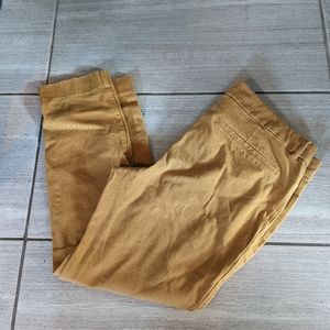 Old Navy mustard pixie pants
